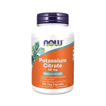 Potassium Citrate 99mg 180 Veg Capsules